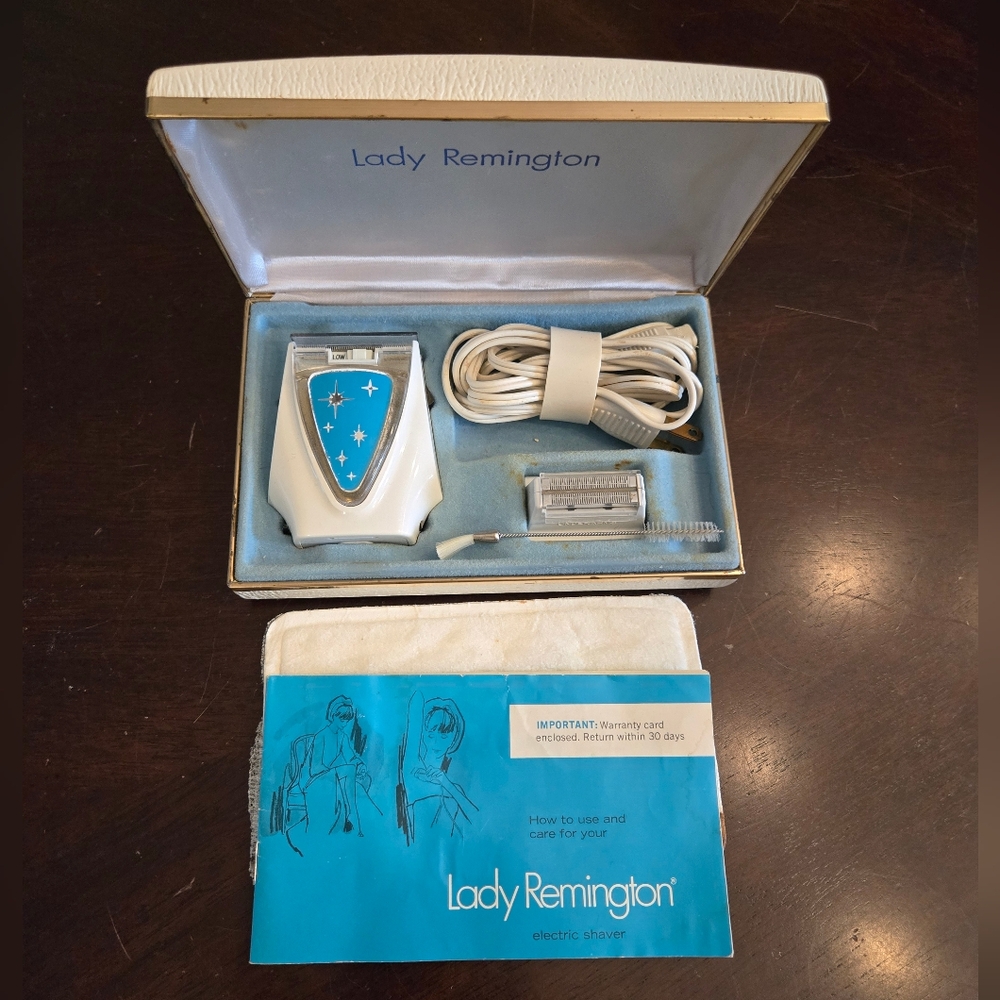 Vintage Lady Remington Electric Shaver